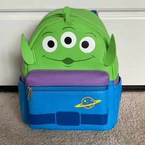 Disney green alien Loungefly